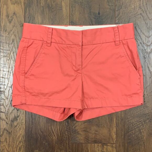 J Crew Broken-In Chino Shorts In Rose Apple - Picture 1 of 5